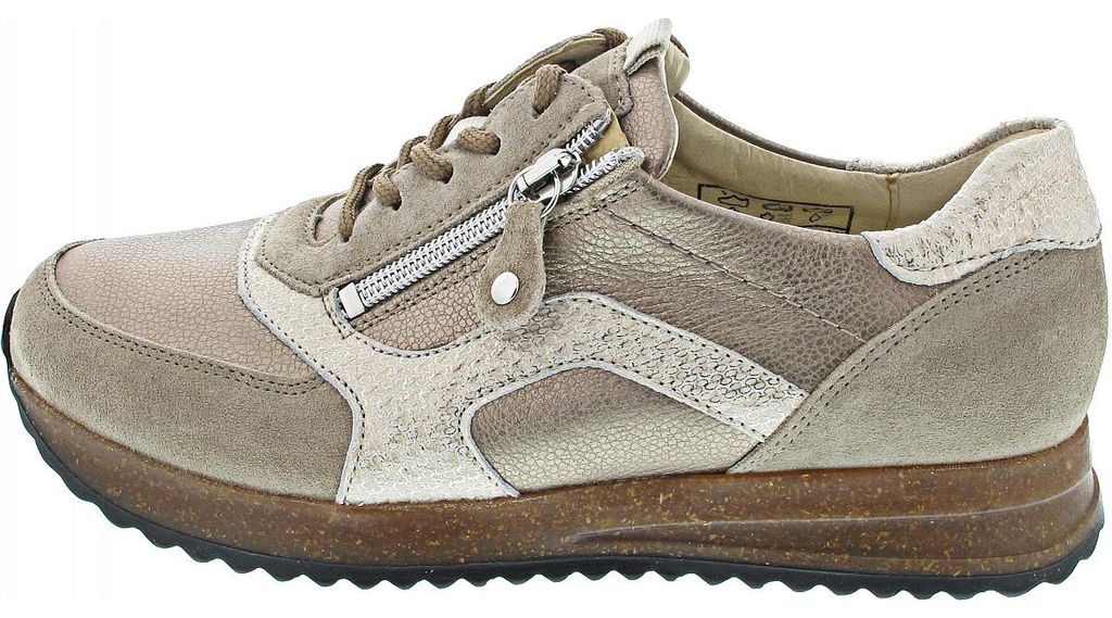 Waldläufer H-Vicky Sneaker Beige in Gr. 38