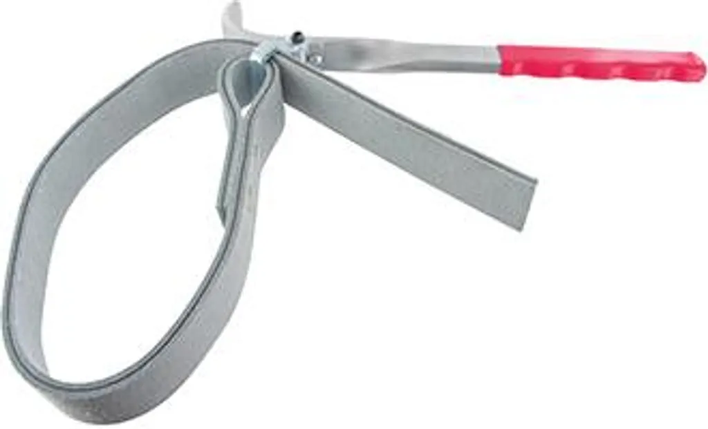 Démonte-filtre à sangle textile 215 mm avec manche chrome-vanadium durable