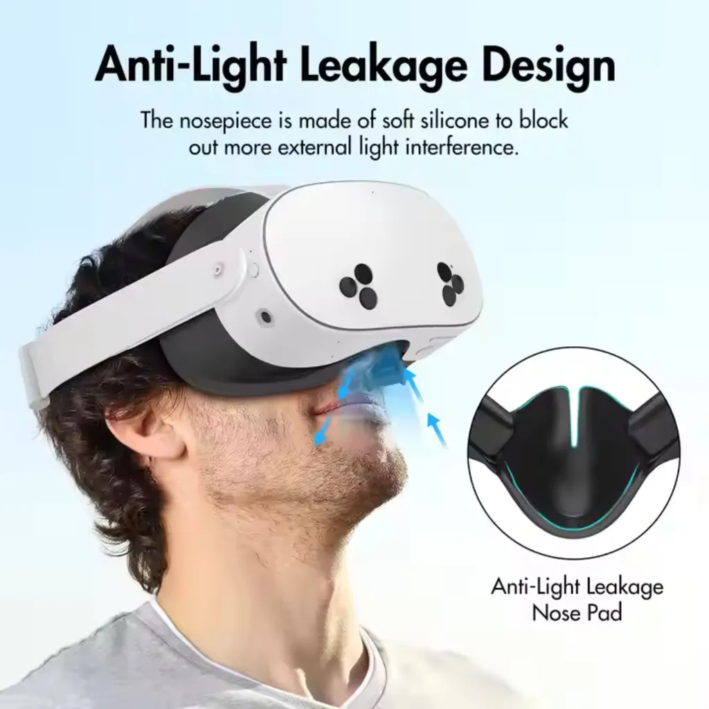 Interface faciale de rechange pour Meta Quest 3S kit complet 3in1 - 5