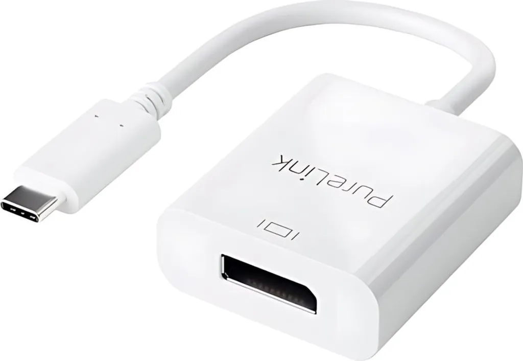 Adaptateur PureLink iSeries 4K Blanc Blindé avec Connecteurs Plaqués Or