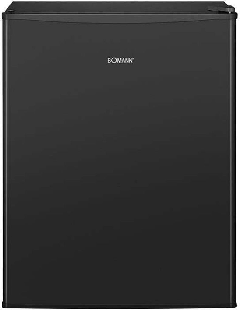 Bomann Mini Kühlschrank mit 58L Nutzinhalt, Kühlschrank klein mit 2 herausnehmbaren Glasablagen, mit stufenloser Temperaturregelung - KB 7347 sch...