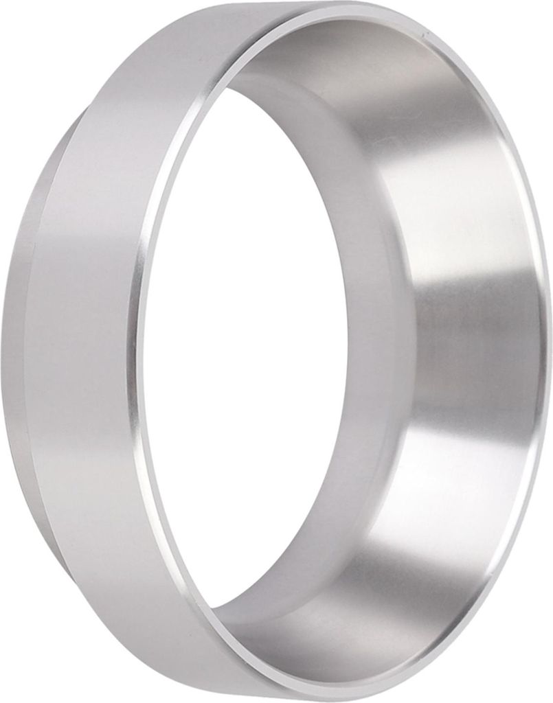 58mm Silber Aluminiumlegierung Universal Kaffee magnetische Dosierring Kaffeemaschine Zubehör