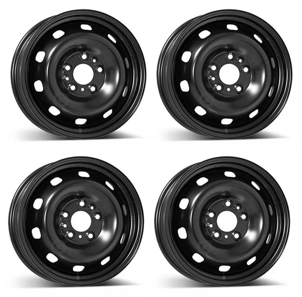 Pack de jantes tôle Alcar 6,0Jx16 compatibles Fiat Ducato et Boxer