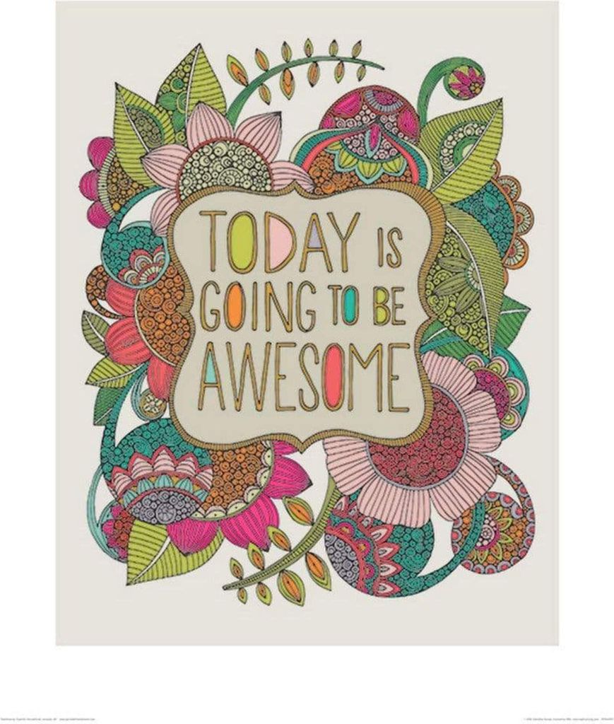 Kunstdruck Valentina Ramos - Today is Going to be Awesome 40x50cm