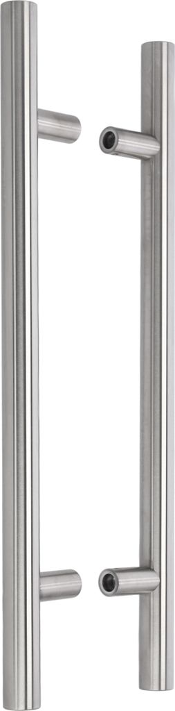 KOTARBAU Außentürbeschlag Doppelseitiger Haustürgriff aus Edelstahl 90 Grad 400x600 mm