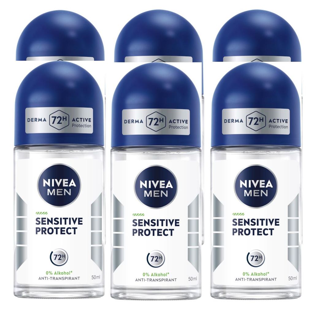 Nivea Men Déo Sensitive Protect Roll On Anti Transpirant Image du produit 