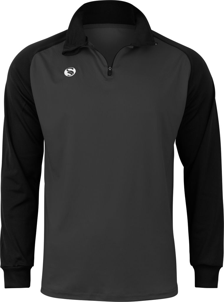 Stark Soul Trainingsshirt -WARM UP- ,Sport Sweater, long sleeve – Anthrazit - Gr: XL