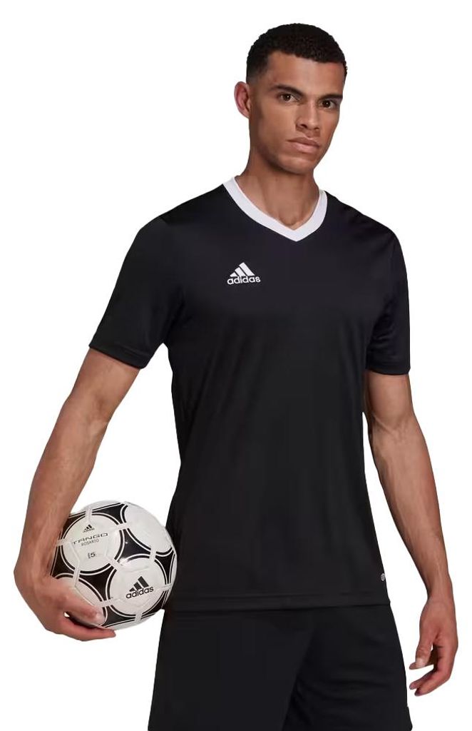 Adidas - "Entrada 22" T-Shirt für Herren MR724 (XXL) (Schwarz)