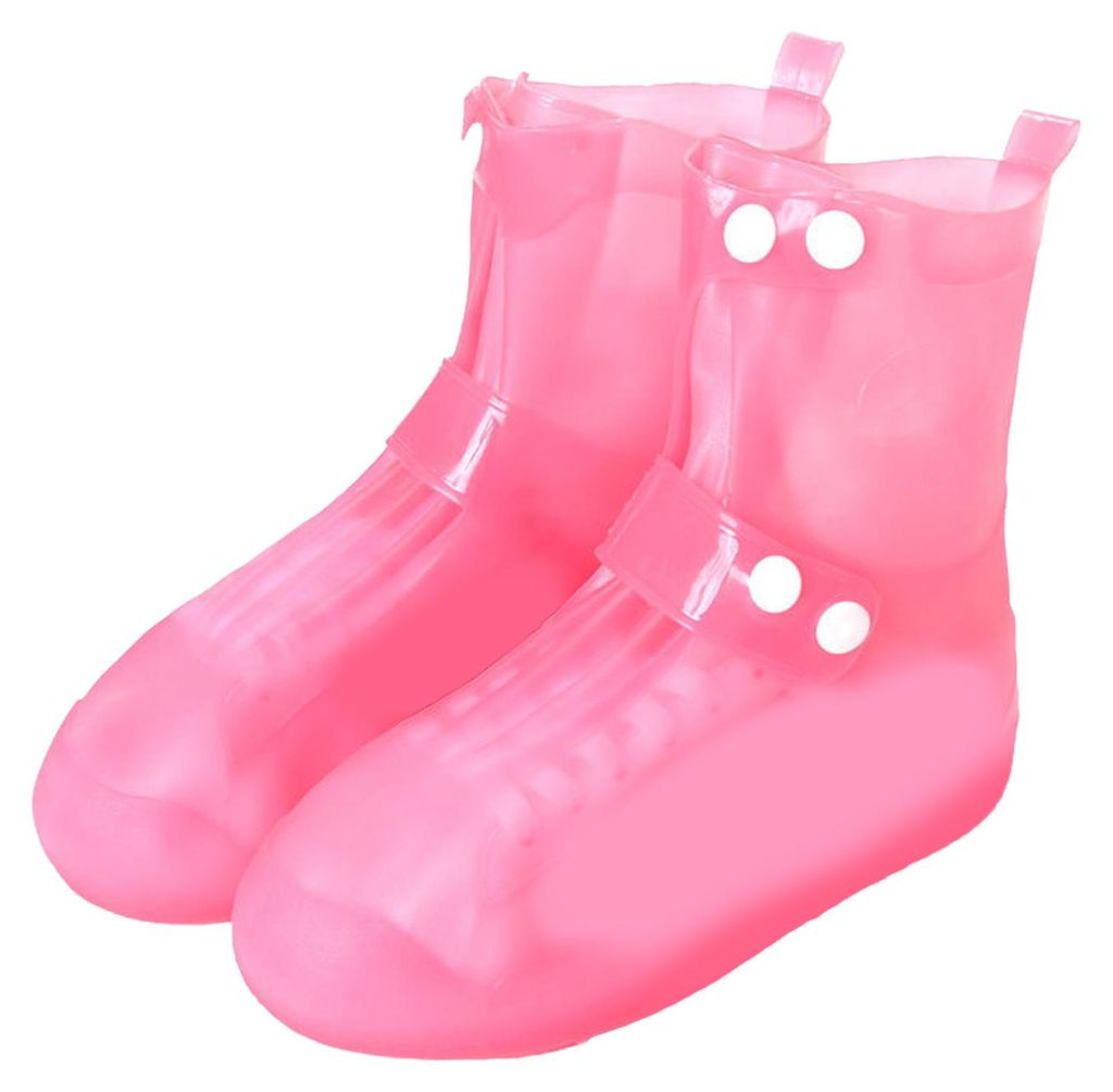 1 Paar regendichte Überschuhe, wasserdicht, durchstichfest, abriebfest, rutschfest, ideal für Outdoor-Regenschuhe
