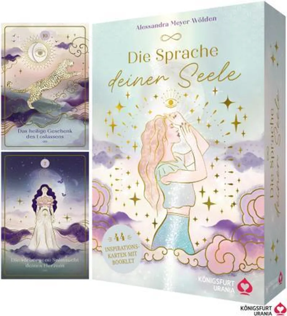 Surmontez vos doutes avec l'oracle Die Sprache deiner Seele de 44 cartes