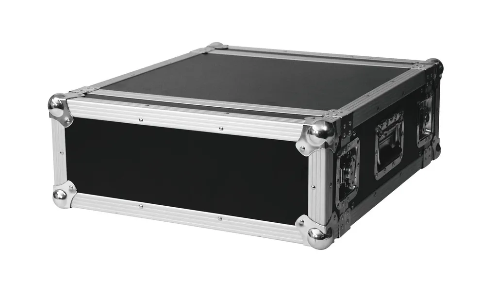 Rack Mobile 4U pour Scène et Tournée - Roadinger PR-2 Profondeur 47cm