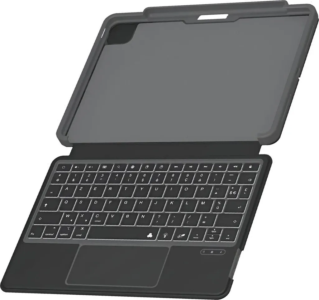 Housse iPad 10.9 avec Clavier QWERTY Espagnol MW Quick Note Noir - 3