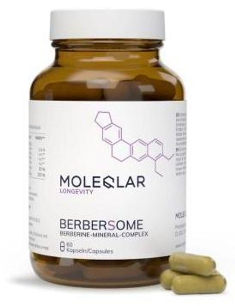 Complesso minerale di berberina Moleqlar 60 Capsule Immagine del prodotto 
