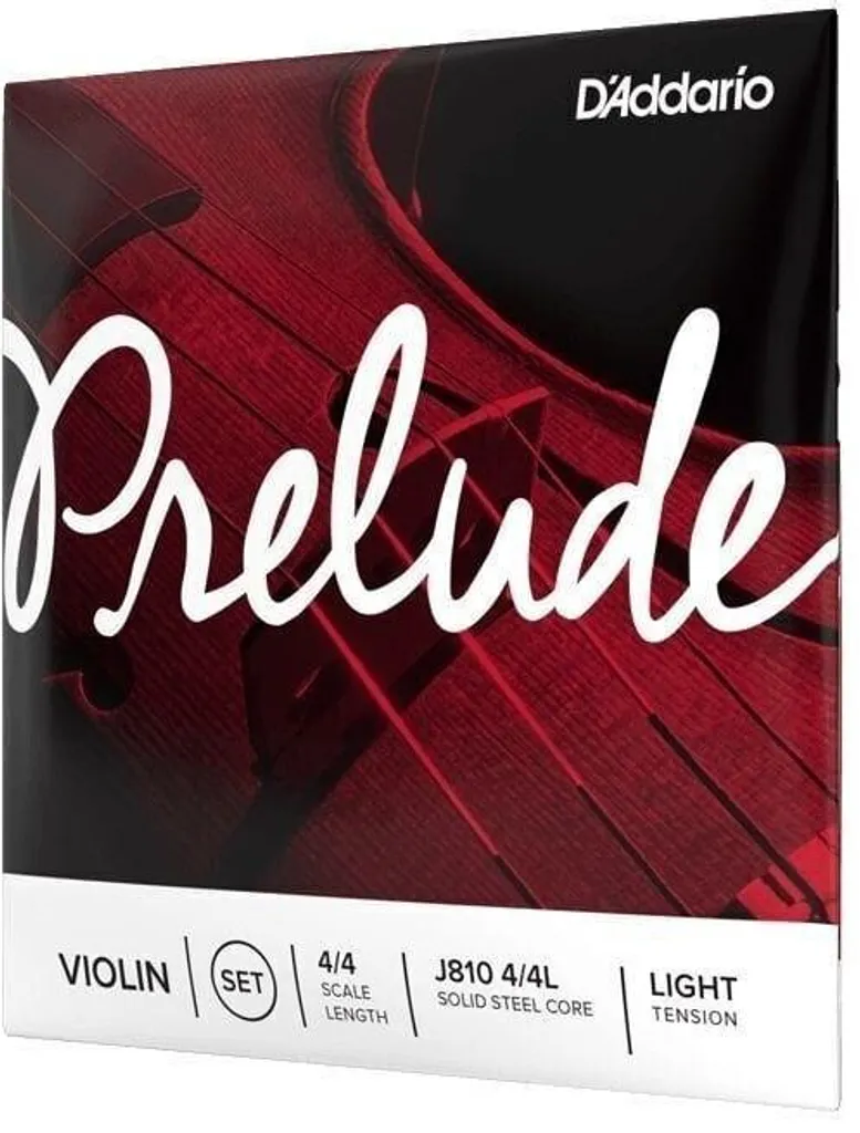 Jeu de 4 cordes pour violon entier 4/4 classique en acier