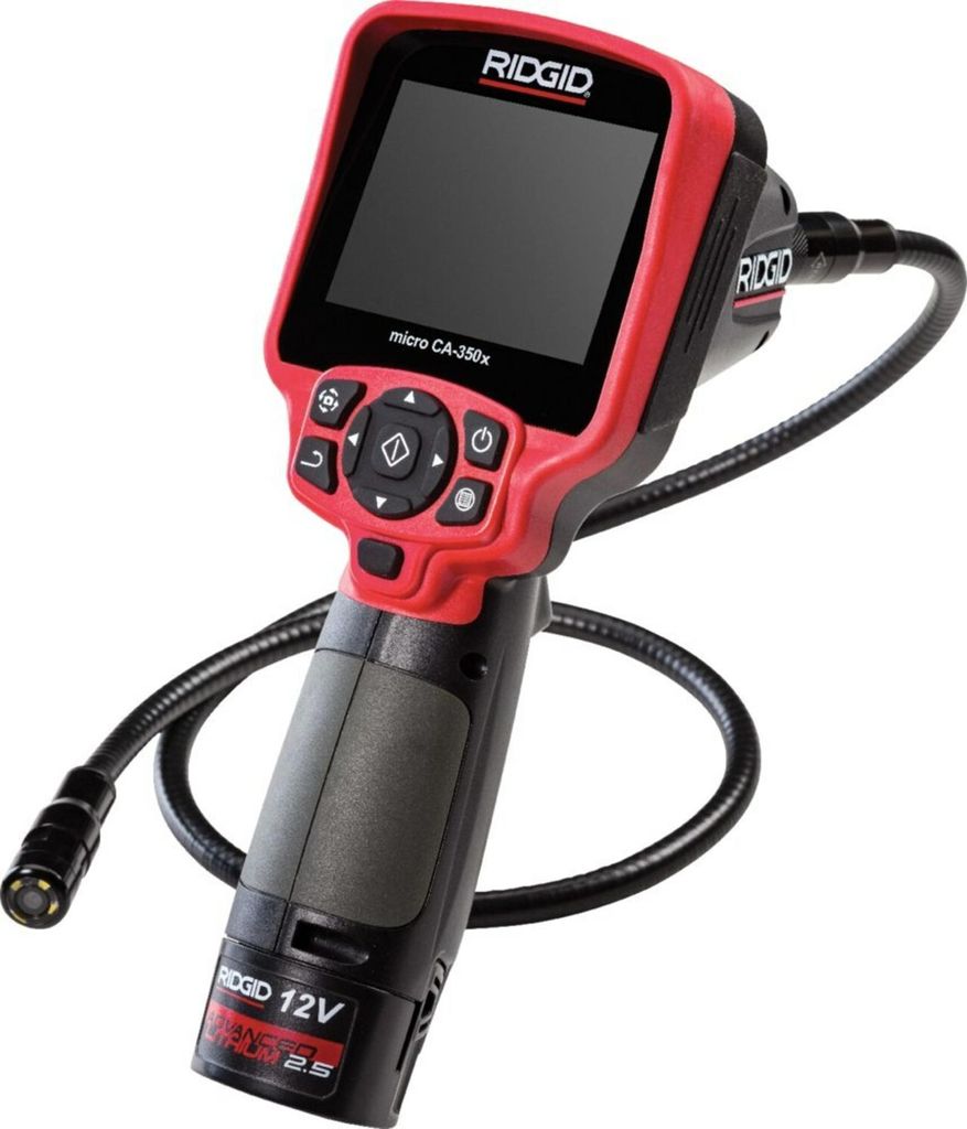 Akku-Inspektionskamera micro CA-350x 3,5 Zoll 320x240 17mm LED 4