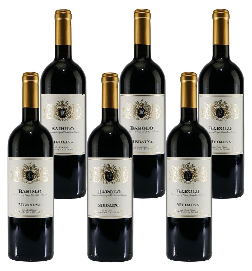 Medaina Barolo Rotwein DOCG -trocken- (6 x 0,75L)