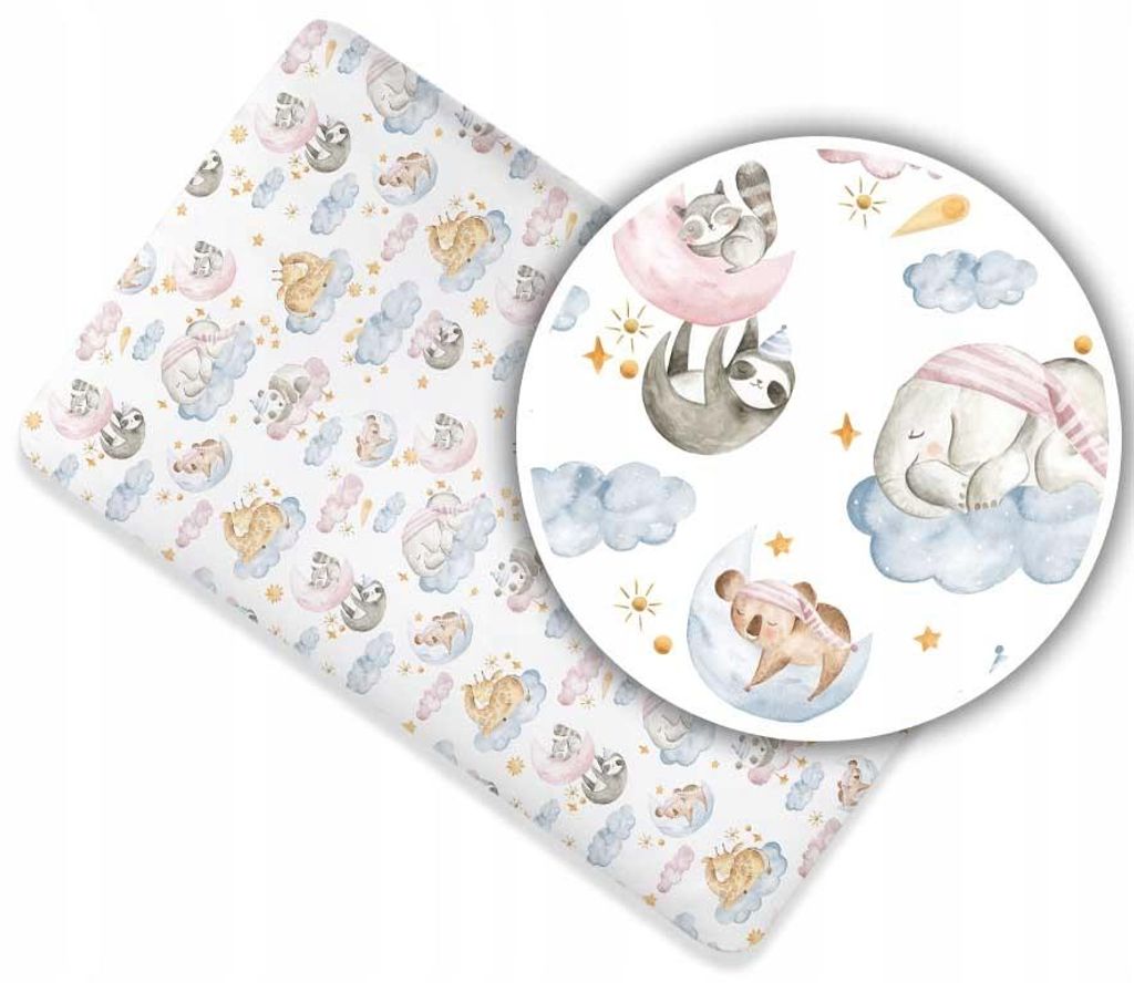 Spannbettlaken 50x83 cm passend für Chicco Next2Me & Produktbild 