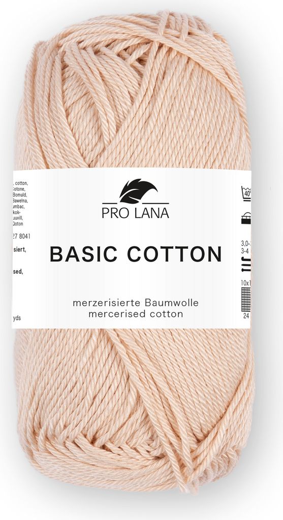 Pro Lana Basic Baumwolle 50g (204) haut