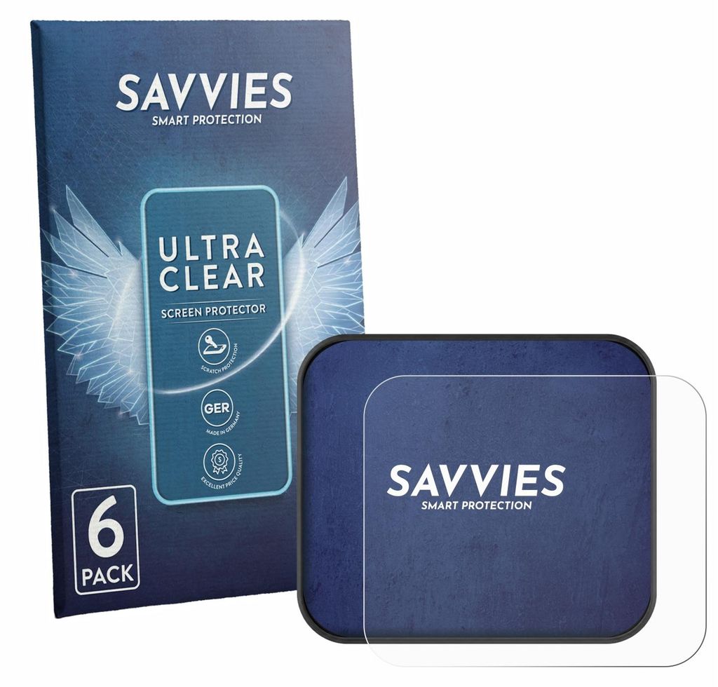 6x Für Saphe T Schutzfolie Savvies Displayschutz Display Schutz Folie Klar Transparent