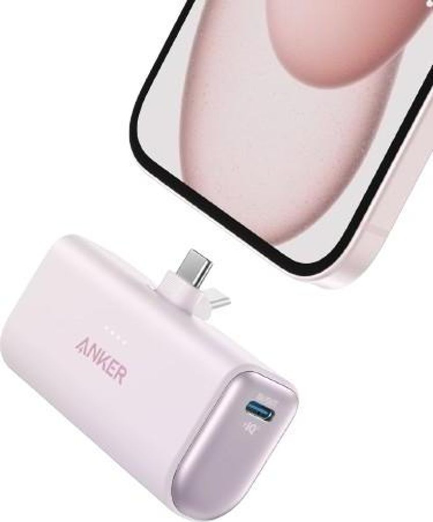 Anker Nano Powerbank (22,5W, Integrierter USB-C Konnektor) Produktbild 