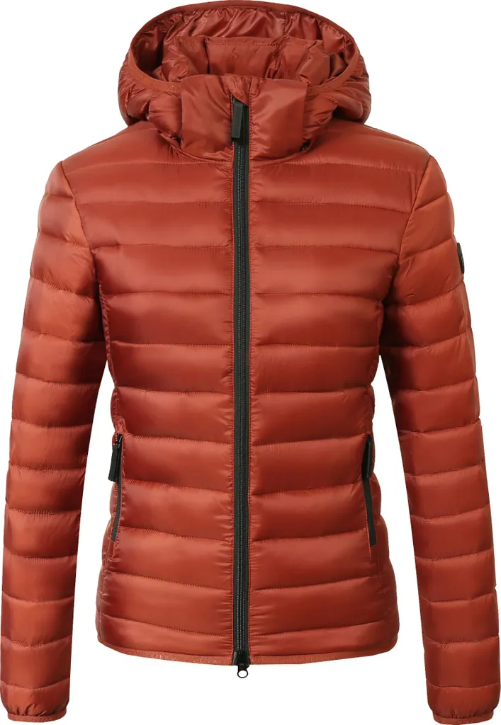 Veste Covalliero rust H/W 2025 femme taille S matelassée et légère