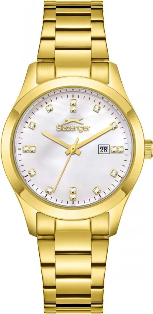 Montre femme dorée Slazenger SL.9.2465.3.04 idéale pour soirée et travail