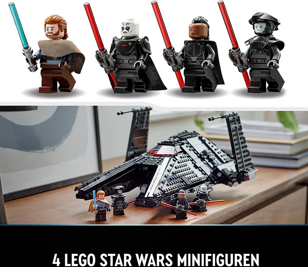 LEGO® Star Wars™ 75336 Inkvizítorská dopravná loď Scythe™ Obrázok produktu 19