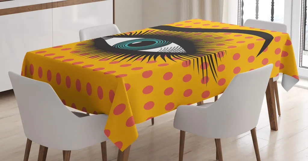 Tovaglia ABAKUHAUS 140x240cm Alta Qualità - Colori Anti-Sbiadimento