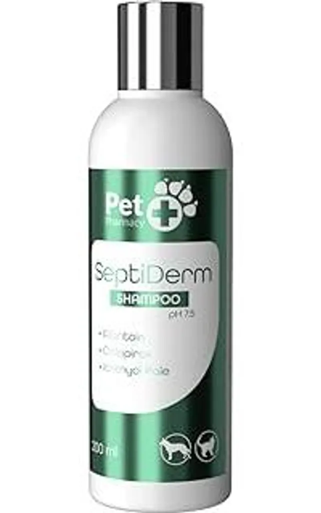 Shampoo SeptiDerm Vetfood 200ml | Trattamento Cute Irritata Pet