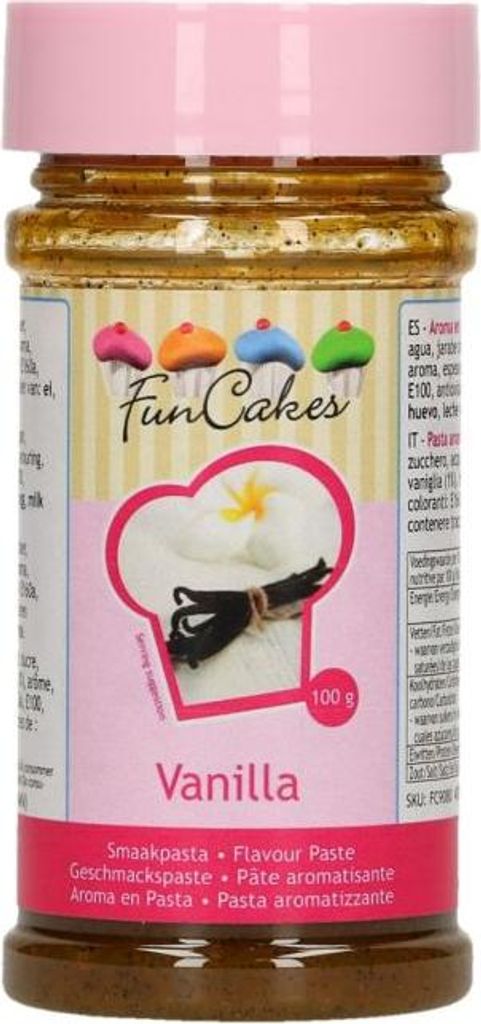 FunCakes F56210, Pasta, Vanilka, 100 g, Láhev, 1 kusů Obrázek produktu 