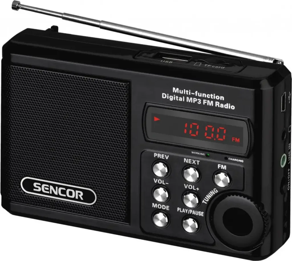 Radio Portable FM sans Pile pour Écouter votre Musique Partout