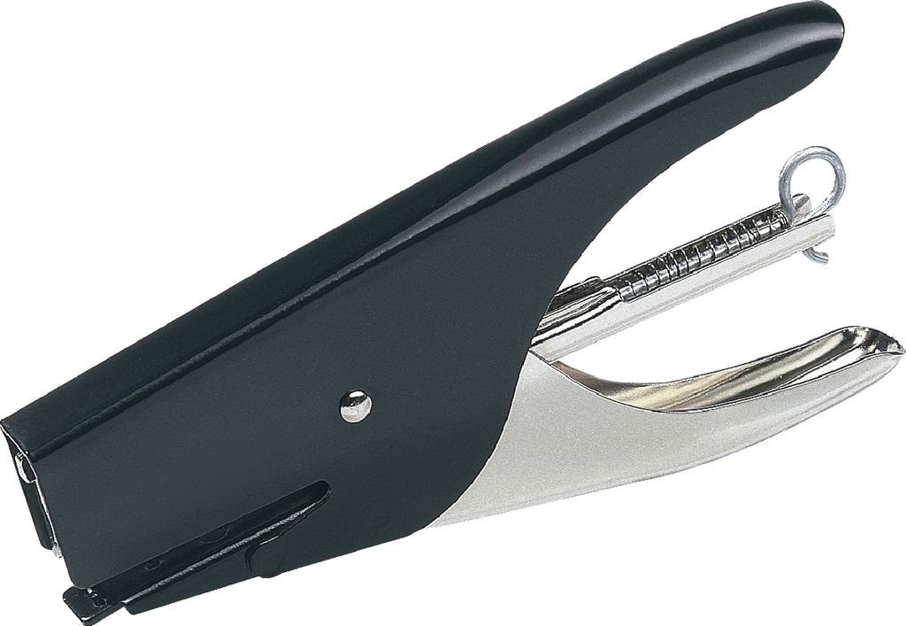 Heftzange S5112 Blatt schwarz Packung mit 5 Stück