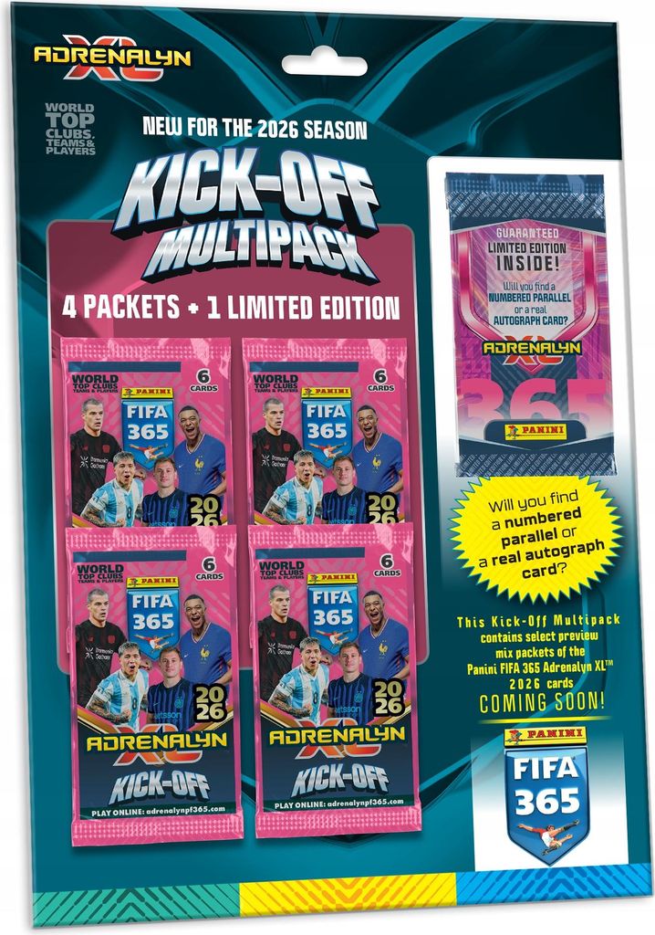 Panini football cards FIFA 2026 Kick-Off Multipack Zdjęcie produktu 
