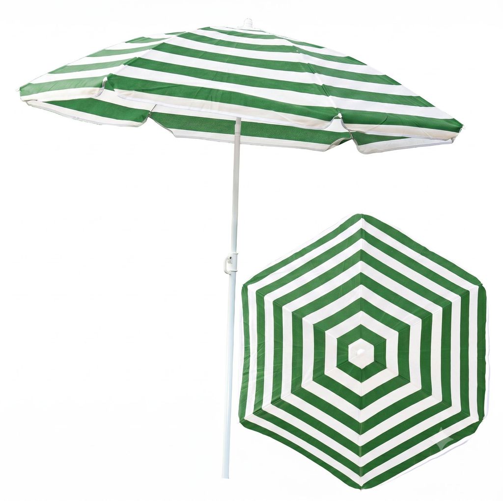 Sonnenschirm für den Garten Material TNT-Vlies / Stahl Produktbild 