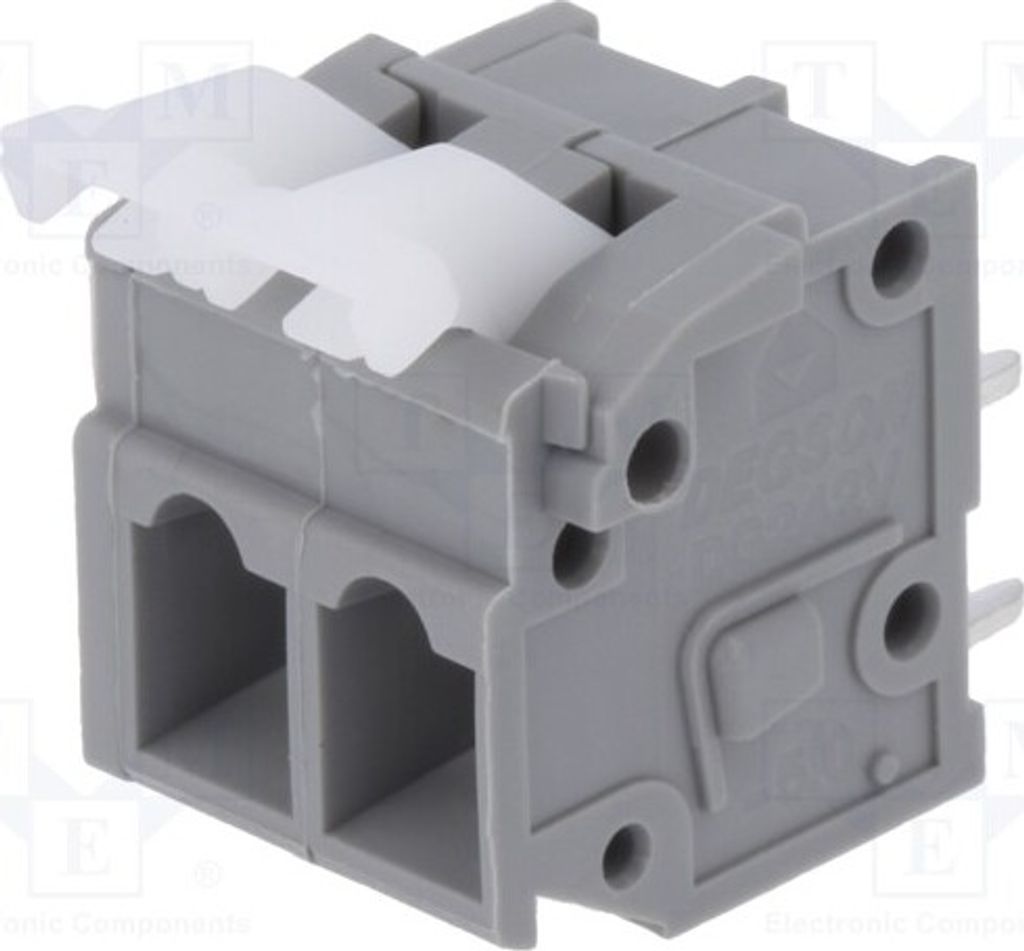 2x Klemmleiste für 15A DG242V-5.0-02P-11-00AH Klemmleisten für 5mm gerade Wege: 2