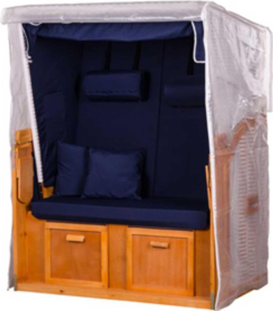 Strandkorb Schutzhülle - bene living - Basic PVC Zweisitzer Produktbild 