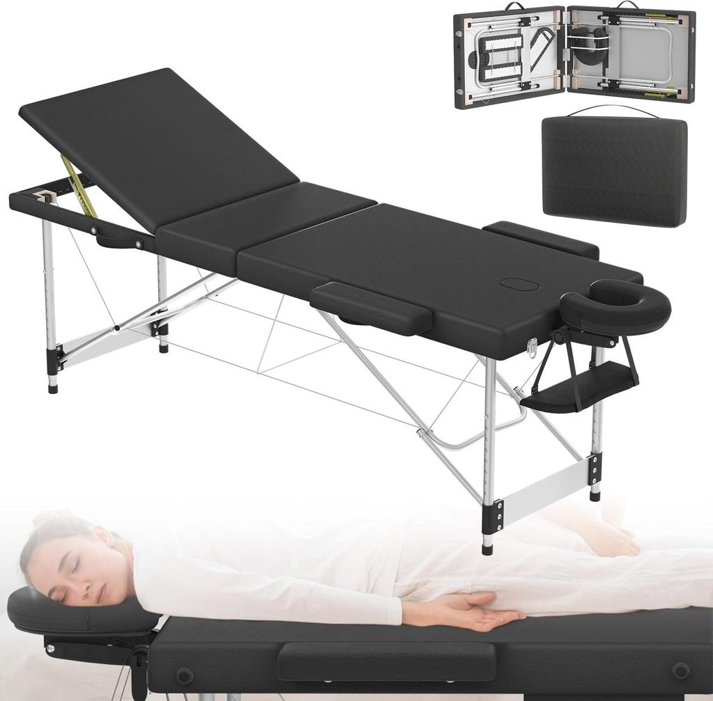 ACXIN table de massage en aluminium pliable et réglable en Image du produit 