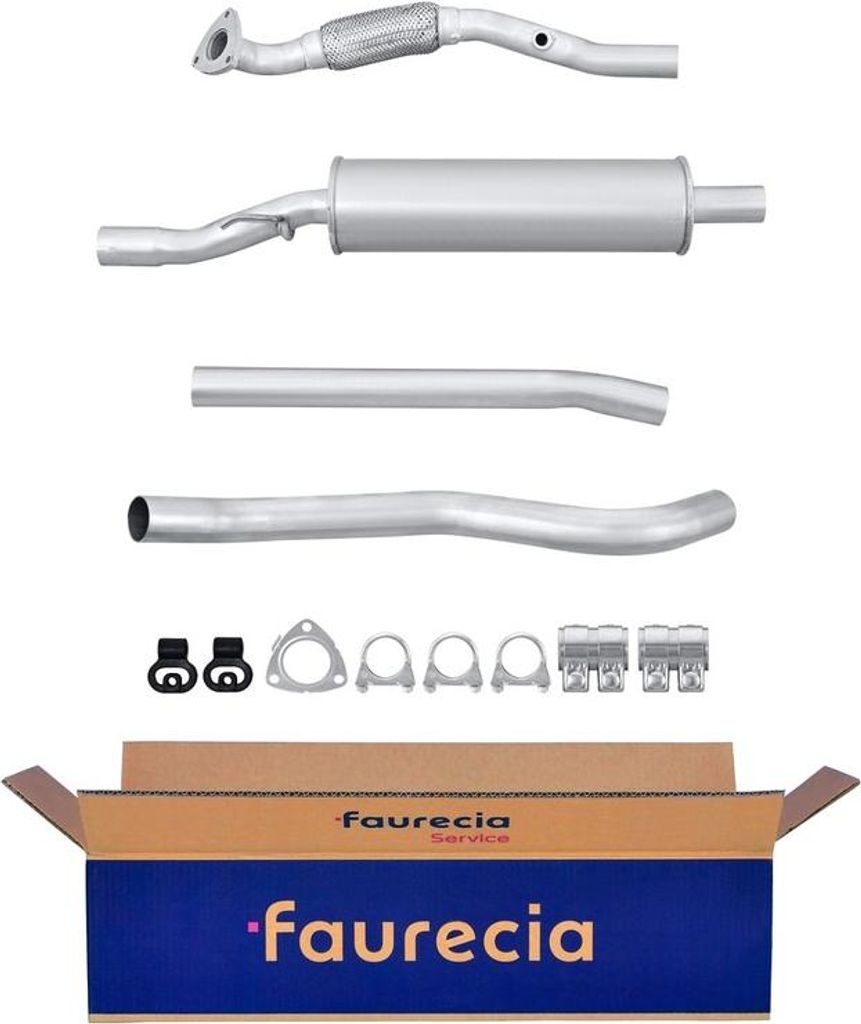 Vorschalldämpfer FAURECIA Aftermarket-Expertise für u.a. OPEL CORSA