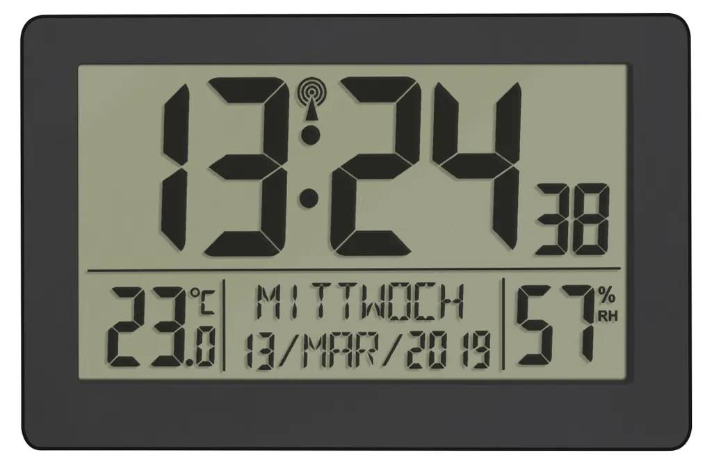 TFA 60.2557.01 : Horloge Précise avec Suivi de Température Intérieure - 3