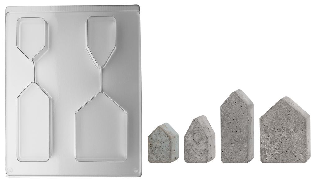 Rayher Hobby GmbH Giessform Häuser 4er Sonstige Sonstige