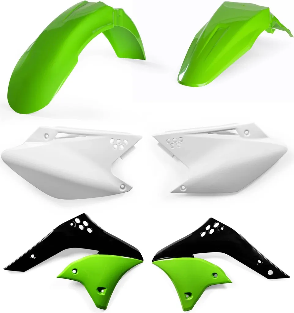 Kit carénage ACERBIS flexible haute résistance KAWASAKI KX 250 F vert