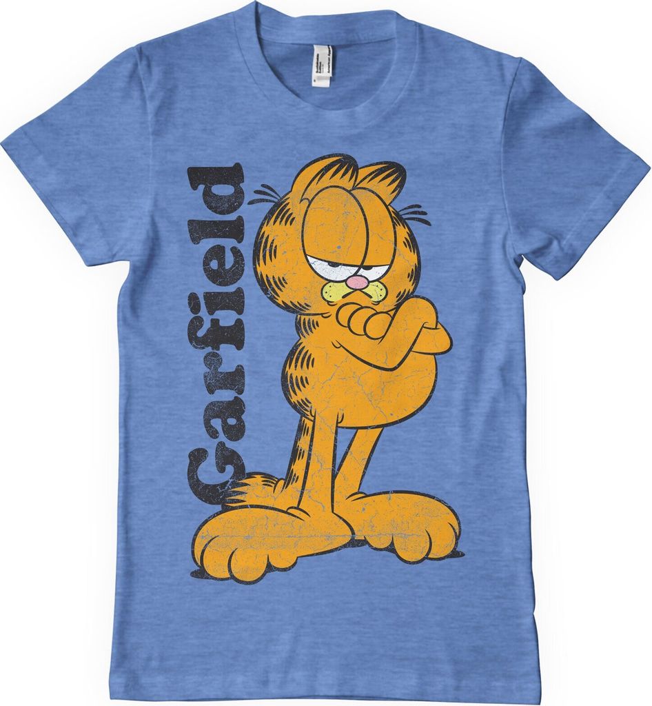 Garfield T-Shirt - XX-Large - BlueHeather
