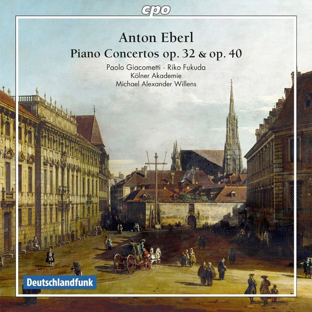 Anton Eberl (1765-1807): Klavierkonzerte op.32 & 40 - CPO - (CD / K)