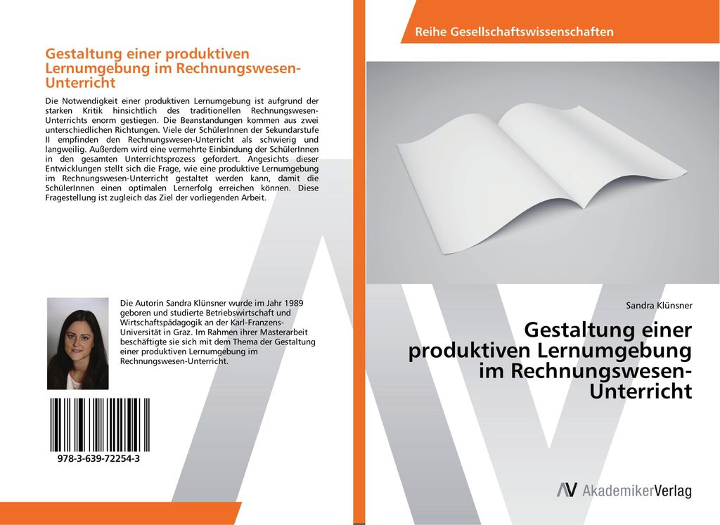 Gestaltung einer produktiven Lernumgebung im Rechnungswesen-Unterricht