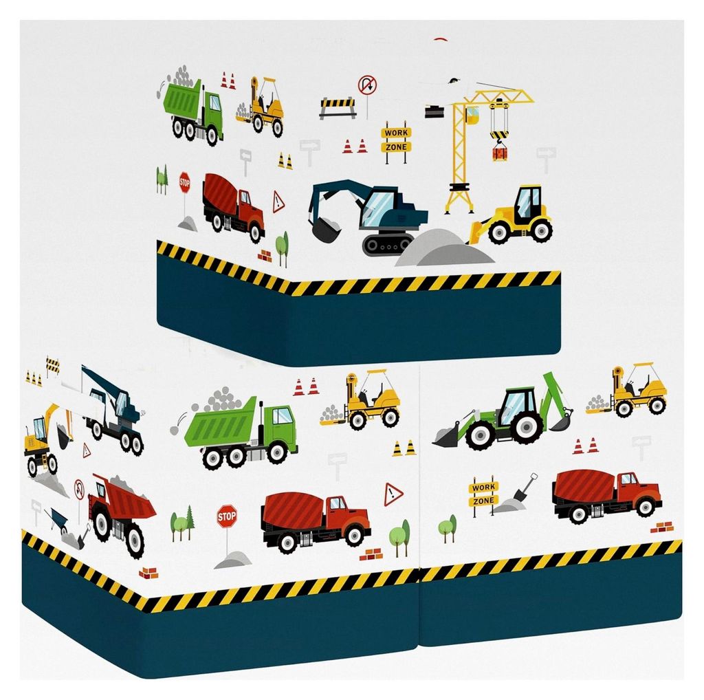 3 Stück Aufbewahrungsboxen für Autos aus Stoff für Kallax, faltbar, kleiner Organizer für Schrank und Regal