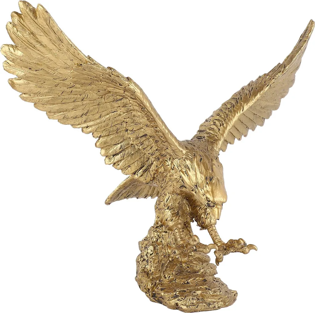 Figurine Aigle Royal Décoration d'Intérieur - Sculpture Animale en Résine