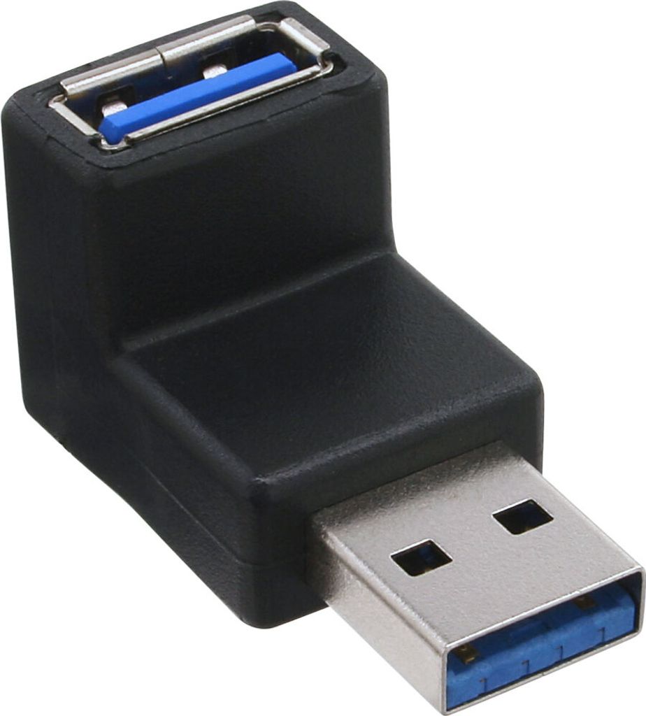 InLine 35300R, USB 3.0 A female, USB, Černá Obrázek produktu 