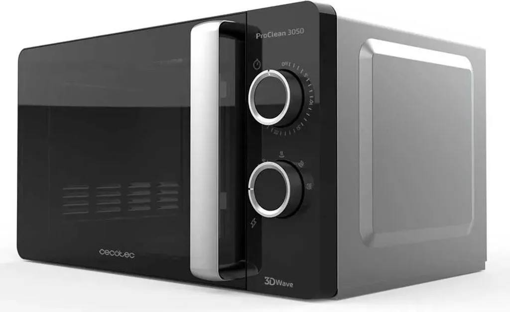 Petit Micro-ondes Pose Libre Cecotec ProClean 3050 Design Argent 20L - 17