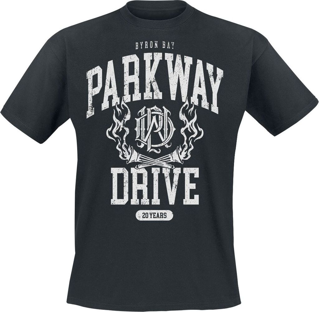 Parkway Drive T-Shirt Herren 20 Years Crest schwarz XXL
