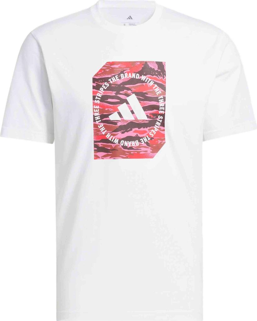 Adidas T-shirt JI6763 in White color size large